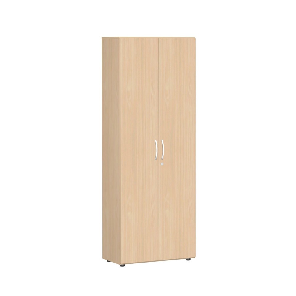 Produktabbildung: Geramöbel Flügeltürschrank Lissabon, 6 OH, Breite 800 mm, Buche