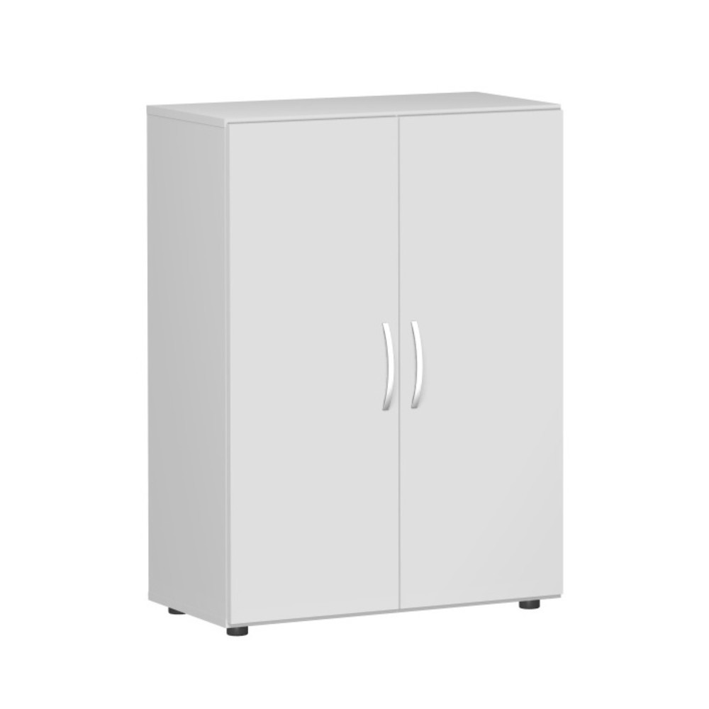 Produktabbildung: Flügeltürschrank Lissabon, 3 OH, lichtgrau