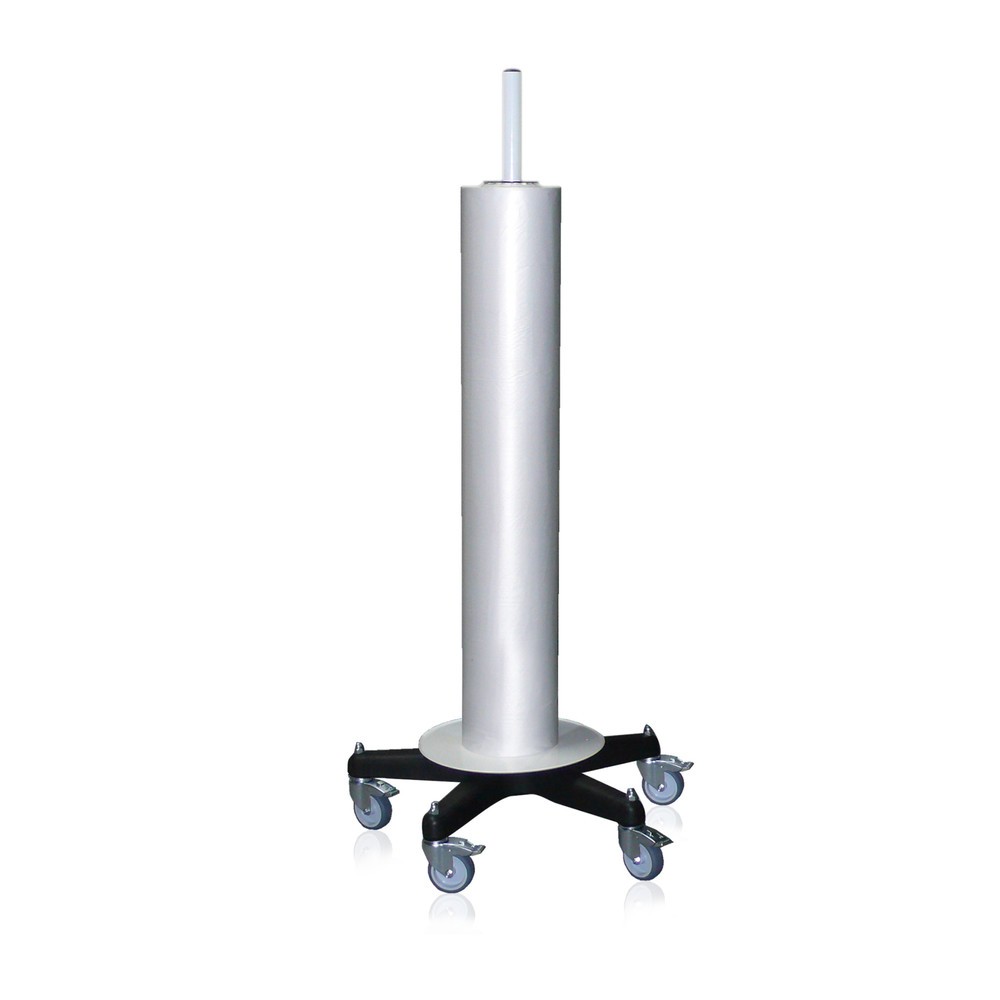 Produktabbildung: Folienspender für perforierte Deckblattfolien bis 1.600 mm Breite, max. Rollengewicht 50 kg