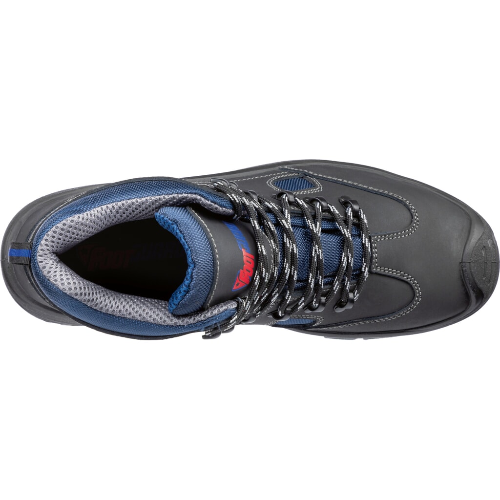 Footguard Sicherheitsstiefel SAFE MID S3 SRC Größe 39, schwarz-blau Produktabbildung Nr. 6: Footguard Sicherheitsstiefel SAFE MID S3 SRC Größe 39, schwarz-blau
