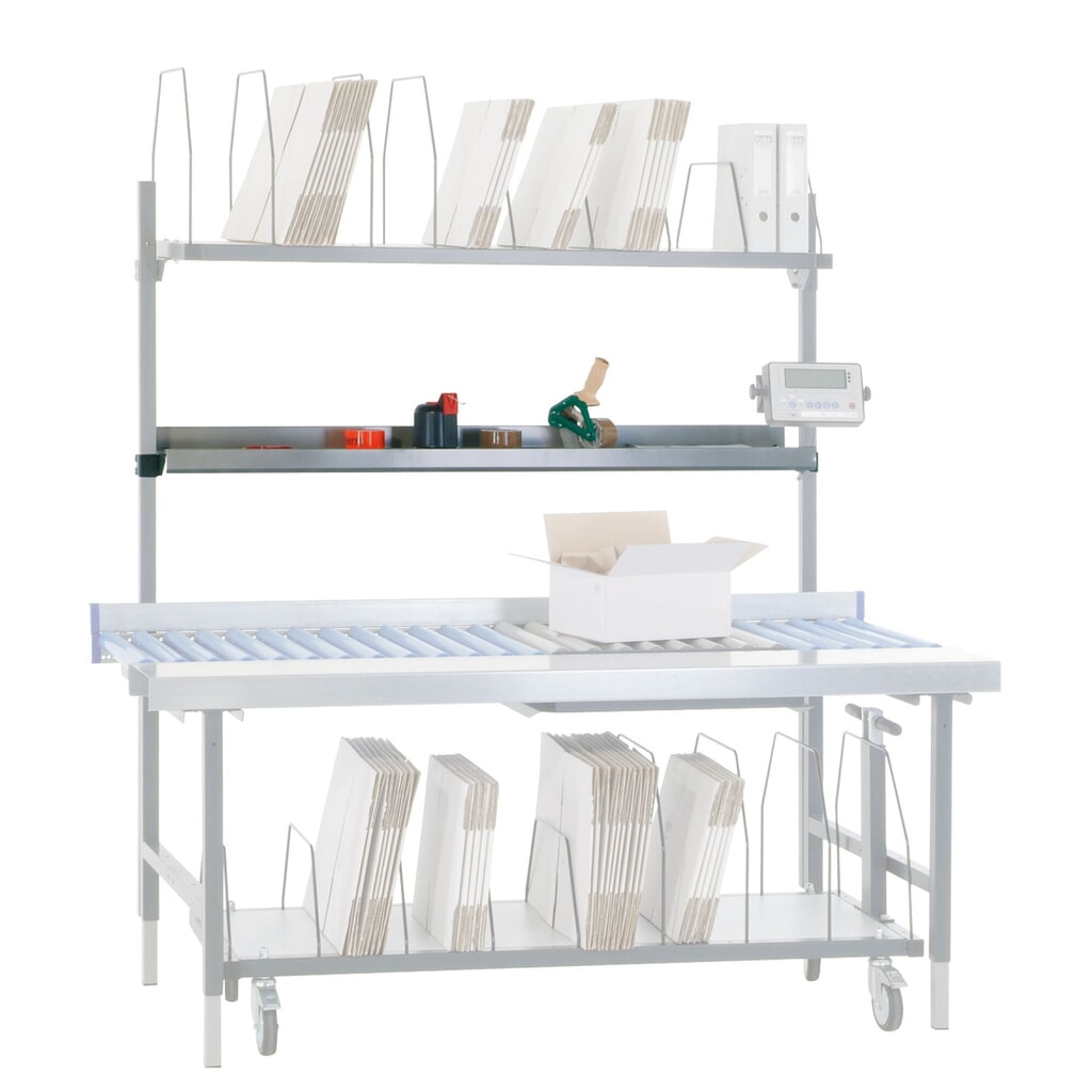 Formularablage für Rocholz Packtisch-System, BxT 1.600 x 230 mm Produktabbildung Nr. 4: Formularablage für Rocholz Packtisch-System, BxT 1.600 x 230 mm