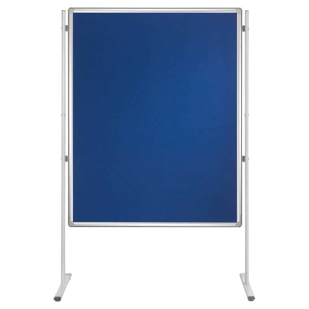 Produktabbildung: FRANKEN Filztafel Premium, HxB 1.200 x 900 mm, blau