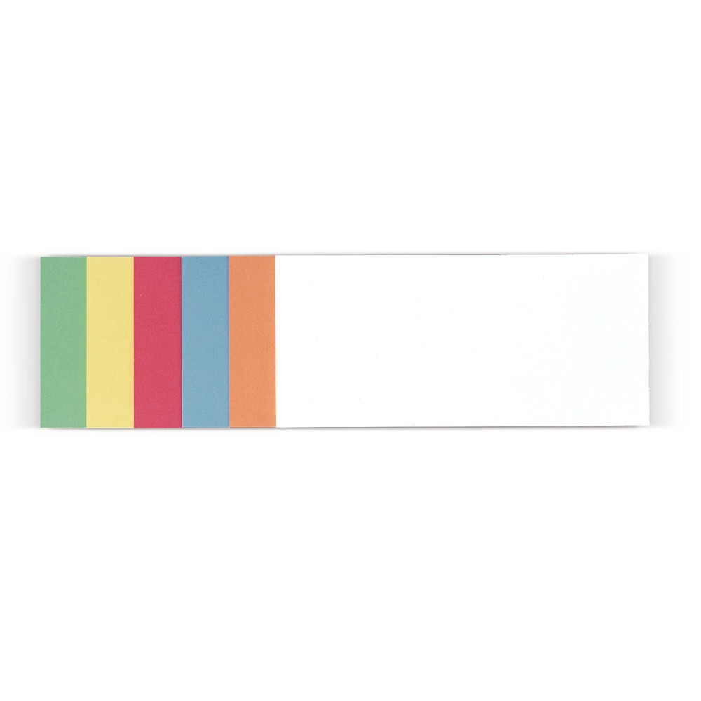 Produktabbildung: FRANKEN Moderationskarten, oval, HxB 110 x 190 mm, farblich sortiert