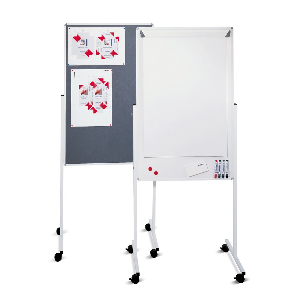 Produktabbildung: FRANKEN Moderationstafel 3-in-1, mobil