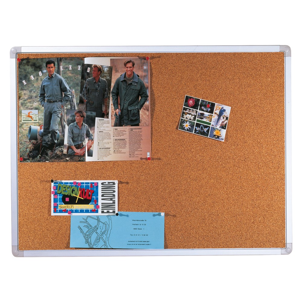 Produktabbildung: FRANKEN Pinntafel X-tra! Line, HxB 600 x 900 mm