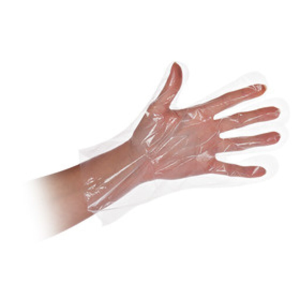 Franz Mensch HDPE-Handschuh Polyclassic Strong transparent. 1 VE = 500 Stück Produktabbildung: Franz Mensch HDPE-Handschuh Polyclassic Strong transparent. 1 VE = 500 Stück