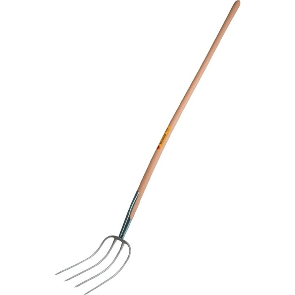 Produktabbildung: Dunggabel ABT StandZinkenL310mm 4 Zinken geschmiedetmStiel G1500g FREUND