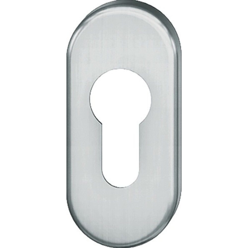 Produktabbildung: FSB Schlüsselrosette 17 1757, PZ, Aluminium 0105, oval