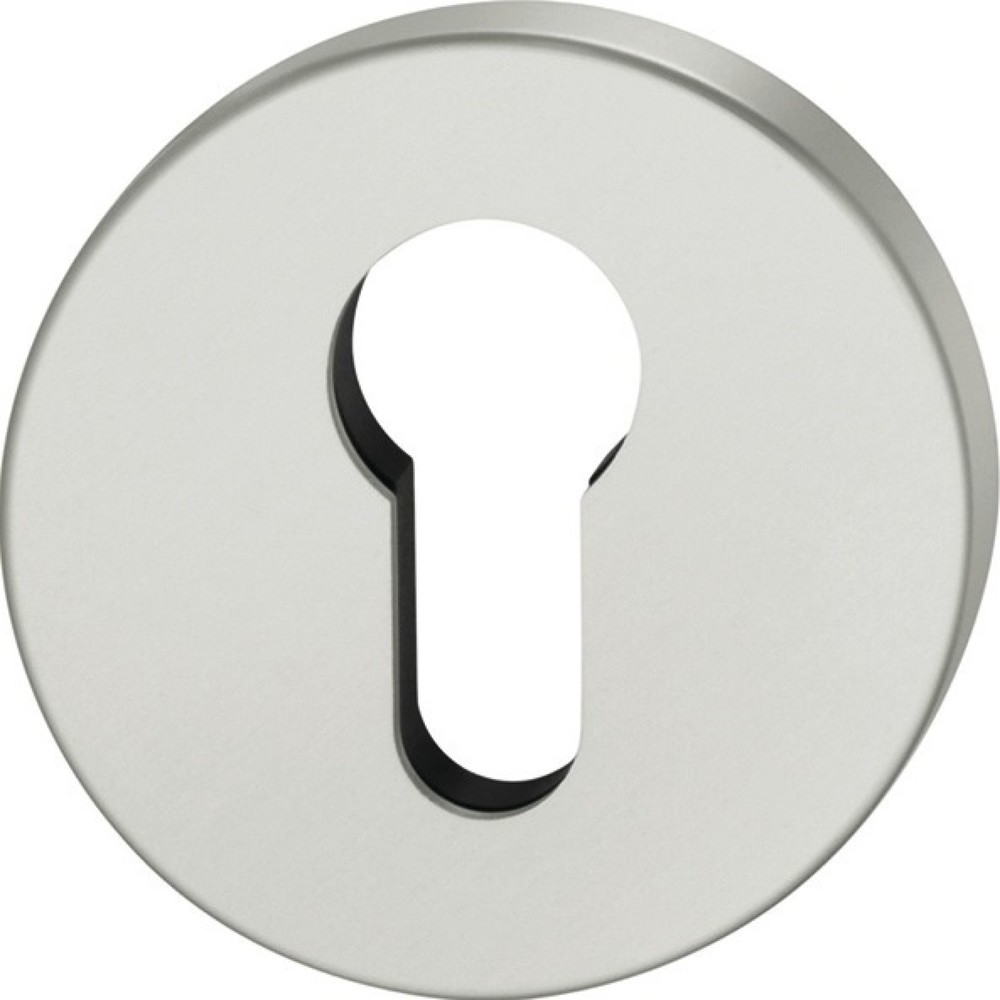 Produktabbildung: FSB Schlüsselrosetten-Paar 12 1735, Schildstärke 7 mm PZ, Aluminium 0105, rund