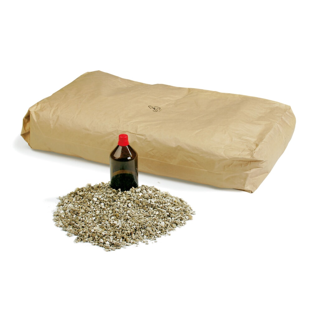 Füllmaterial Vermiculite, 7,5kg/Sack, Körnung 0-6mm Produktabbildung: Füllmaterial Vermiculite, 7,5kg/Sack, Körnung 0-6mm