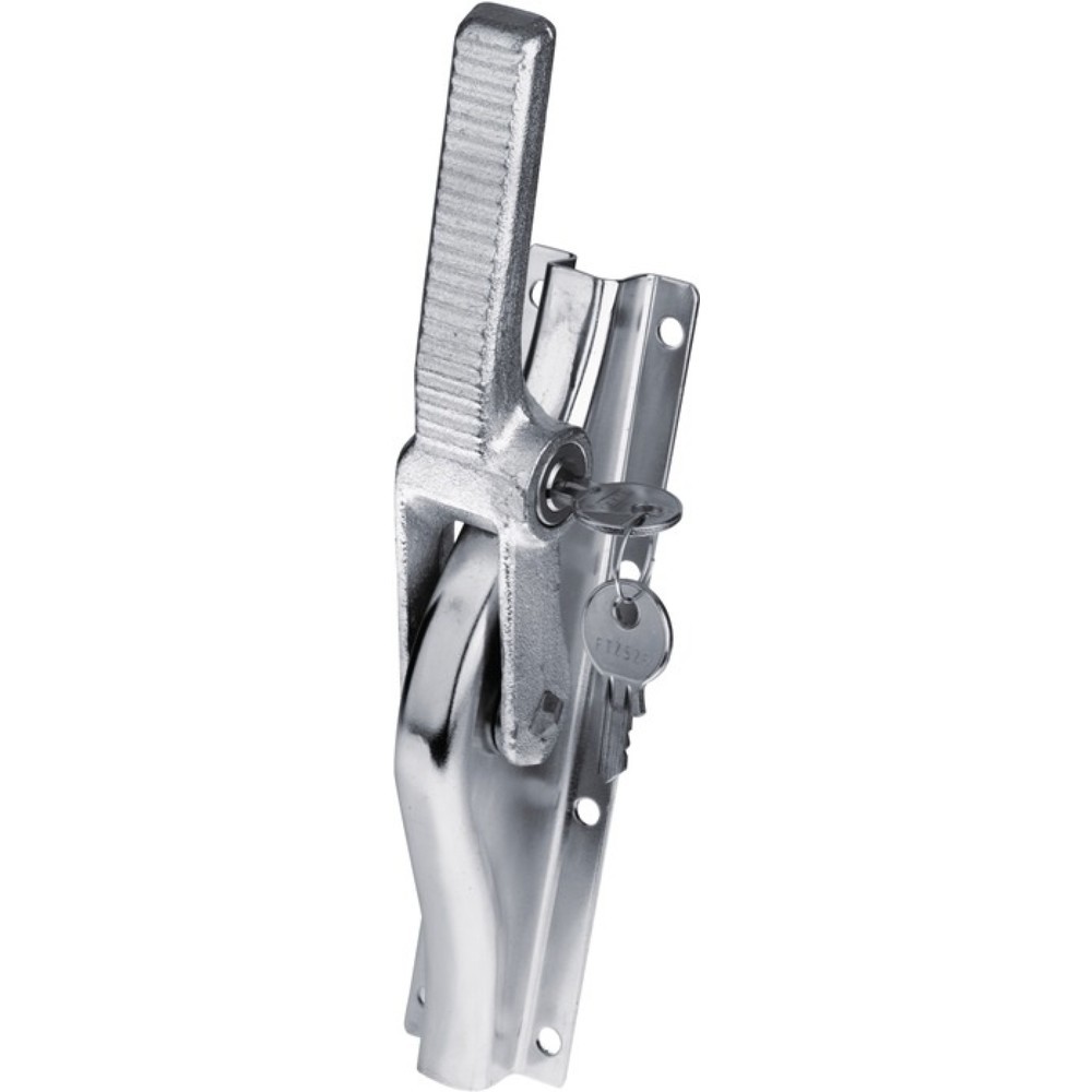 Produktabbildung: FUHR Tortreibriegel 902Z, Gusseisen 23 mm, DIN links/ rechts verzinkt, Vierkantstange 13x13 mm
