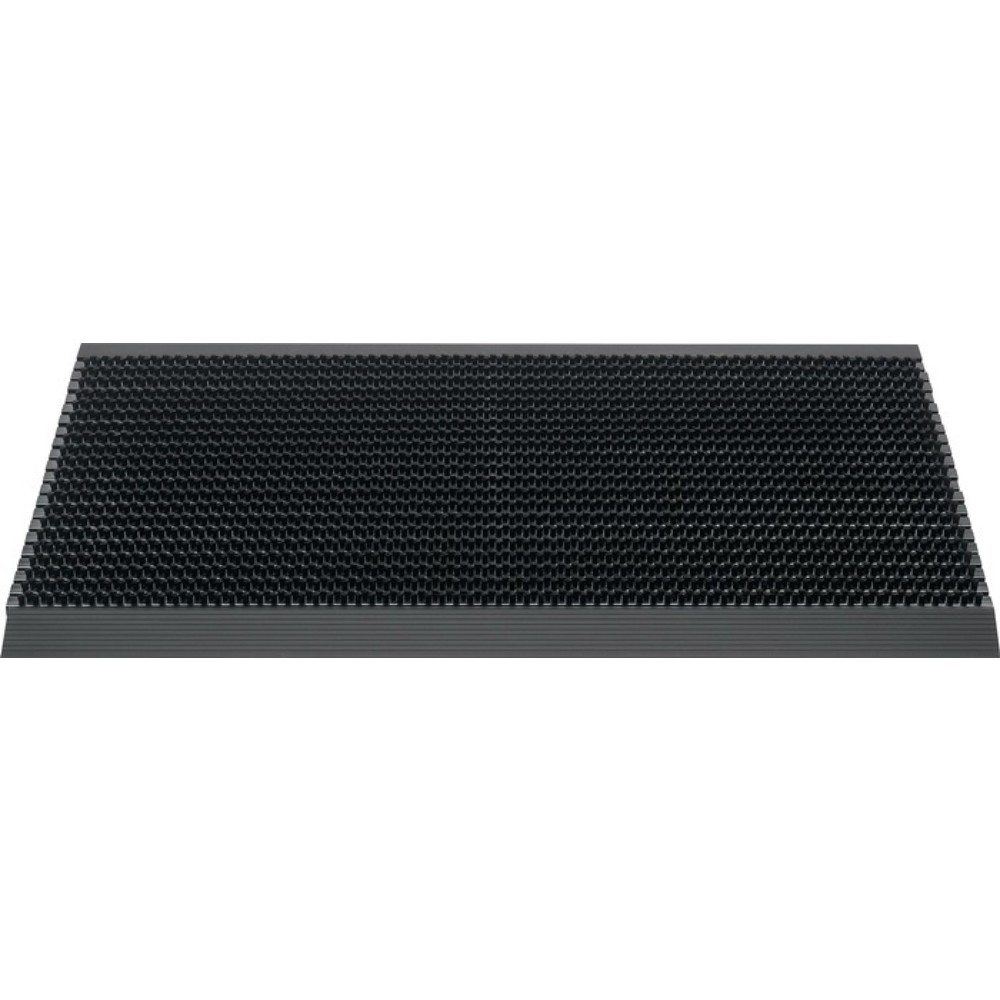 Produktabbildung Nr. 3: Fußmatte Alu-Anlaufkante, L500xB800xS22mm, schwarz/schwarz PP/Alu