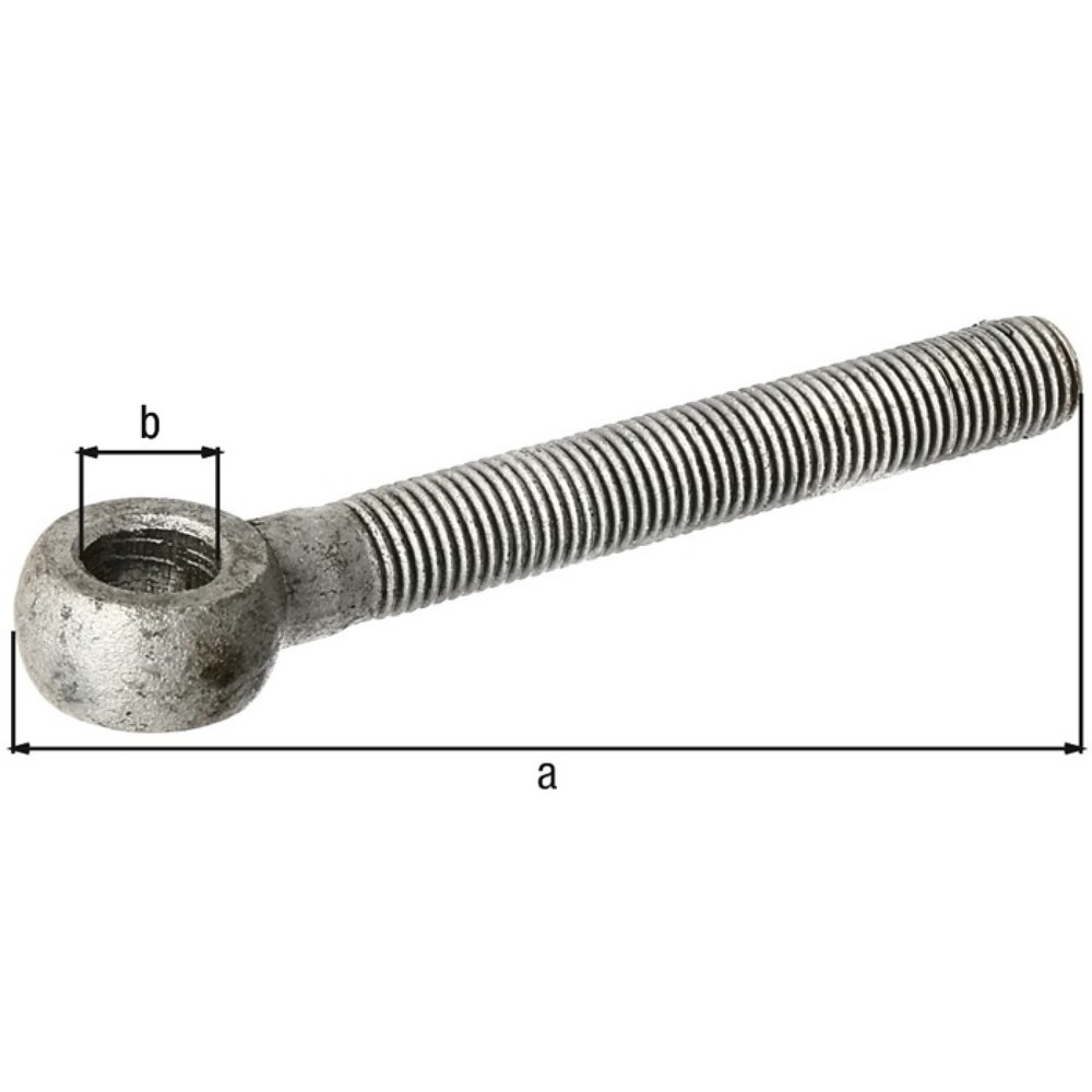 Produktabbildung: GAH Augenschrauben, 18 mm, M20 Länge 150 mm