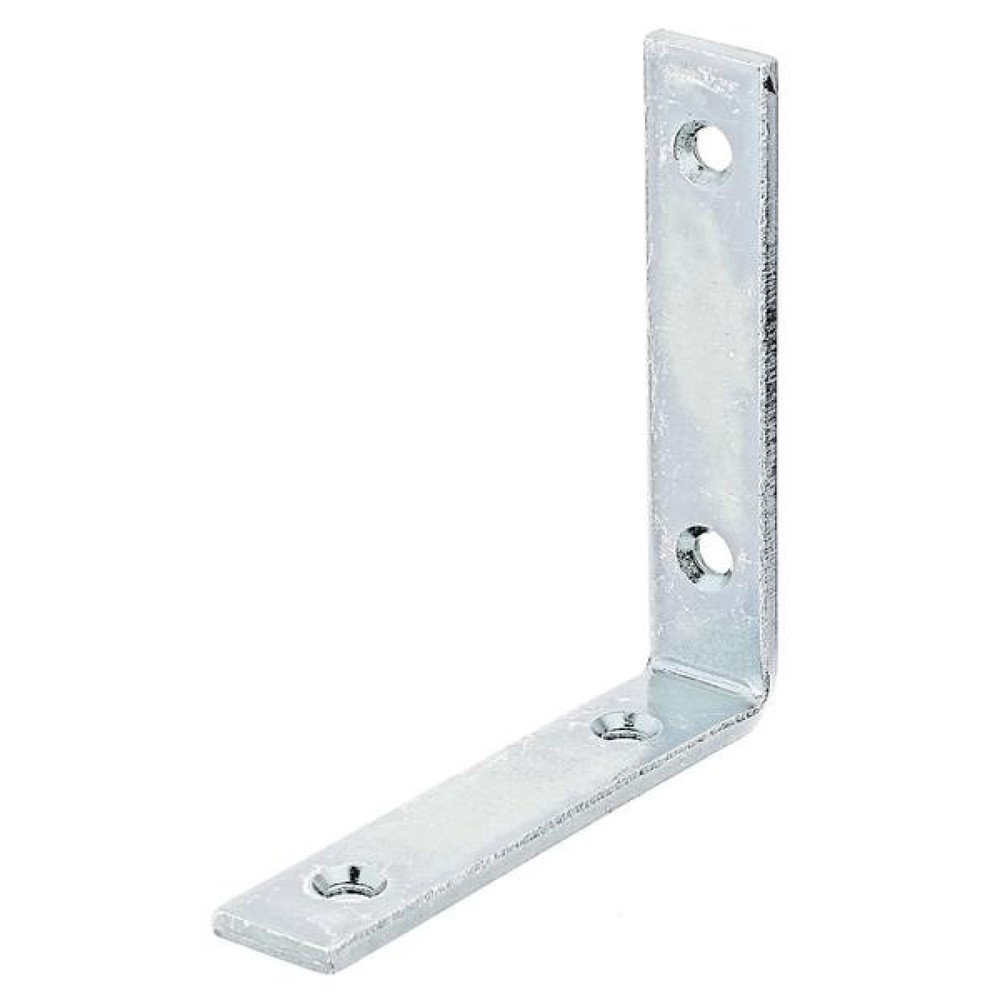 Produktabbildung: GAH Balkenwinkel, L100x100 mmmm Breite 20 mm, schmal Stahl roh