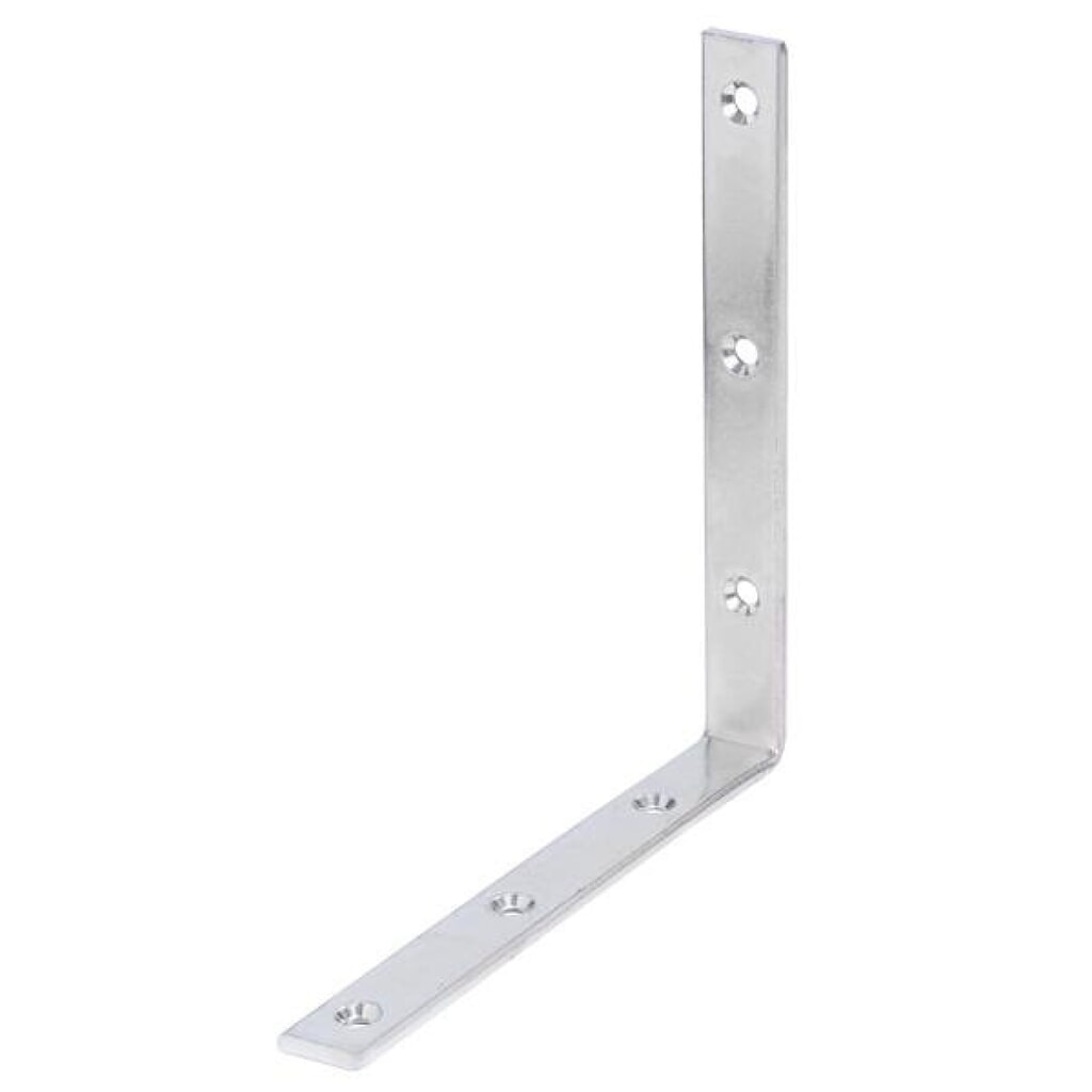 GAH Balkenwinkel, L180x180 mmmm Breite 20 mm, schmal Stahl roh Produktabbildung: GAH Balkenwinkel, L180x180 mmmm Breite 20 mm, schmal Stahl roh