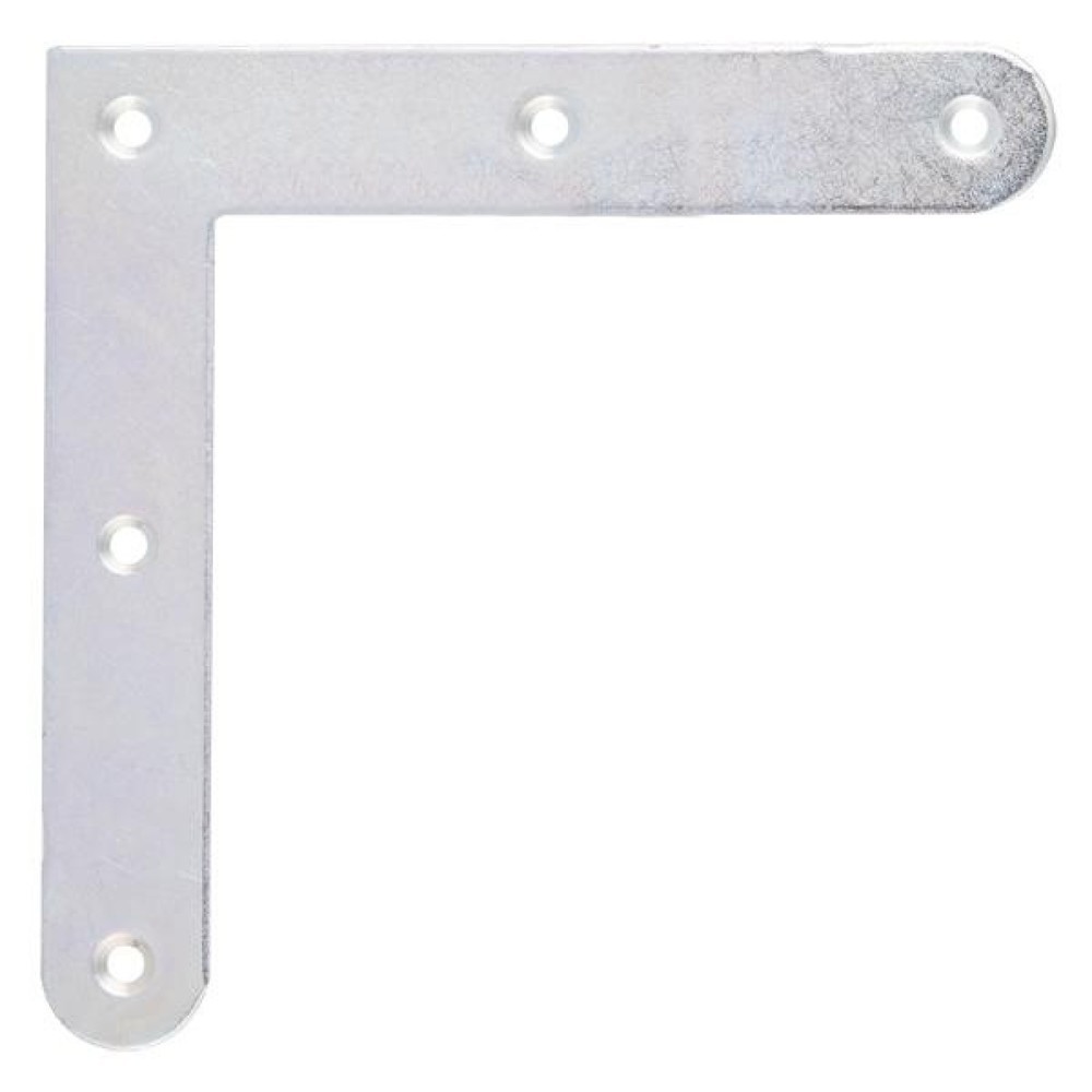 Produktabbildung: GAH Eckwinkel Länge 120 x 120 mm, Breite 20 mm Stärke 2 mm, Stahl galv. verz. dickschichtpassiviert