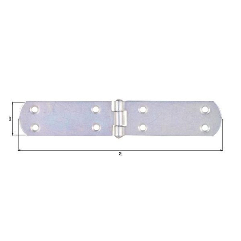 Produktabbildung Nr. 2: GAH Kistenband, Höhe 35 mm B.offen195 mm, Stärke 2 mm Stahl