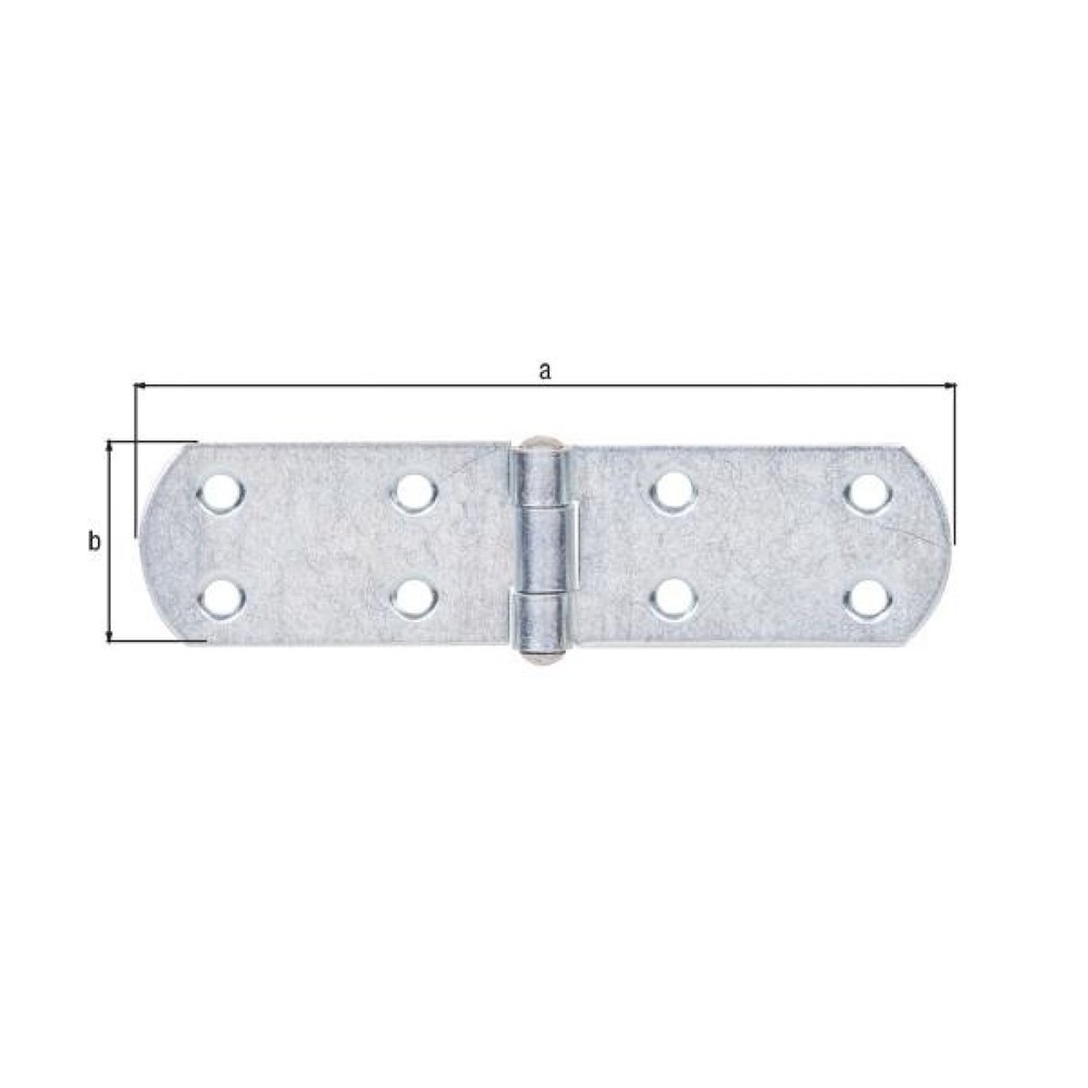 Produktabbildung Nr. 2: GAH Kistenband, Höhe 35 mm B.offen135 mm, Stärke 2 mm Stahl