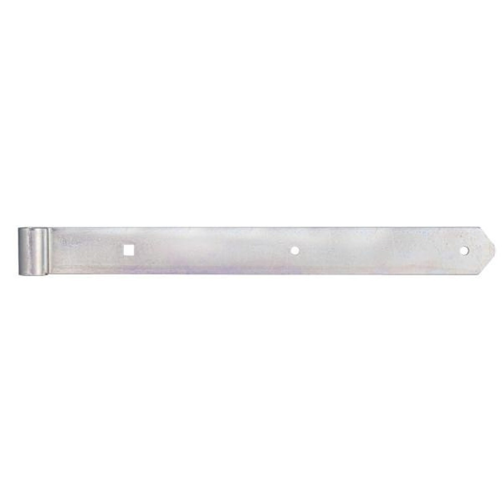 Produktabbildung: GAH Ladenband, Länge 400 x 13 x 40 mm Stärke 5 mm, Stahl galv. verz. dickschichtpassiviert