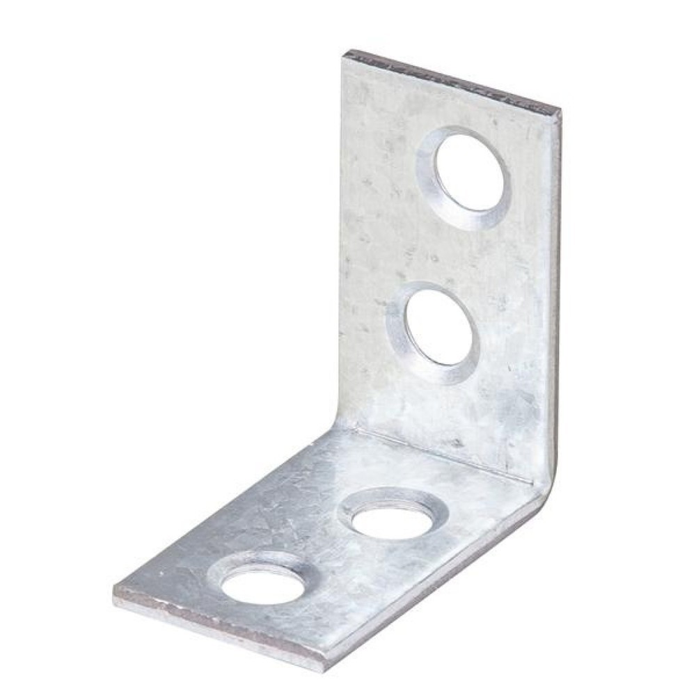 Produktabbildung: GAH Stuhlwinkel Länge 25 x 25 mm, Breite 14 mm Stärke 1,75 mm, Stahl sendzimirverzinkt