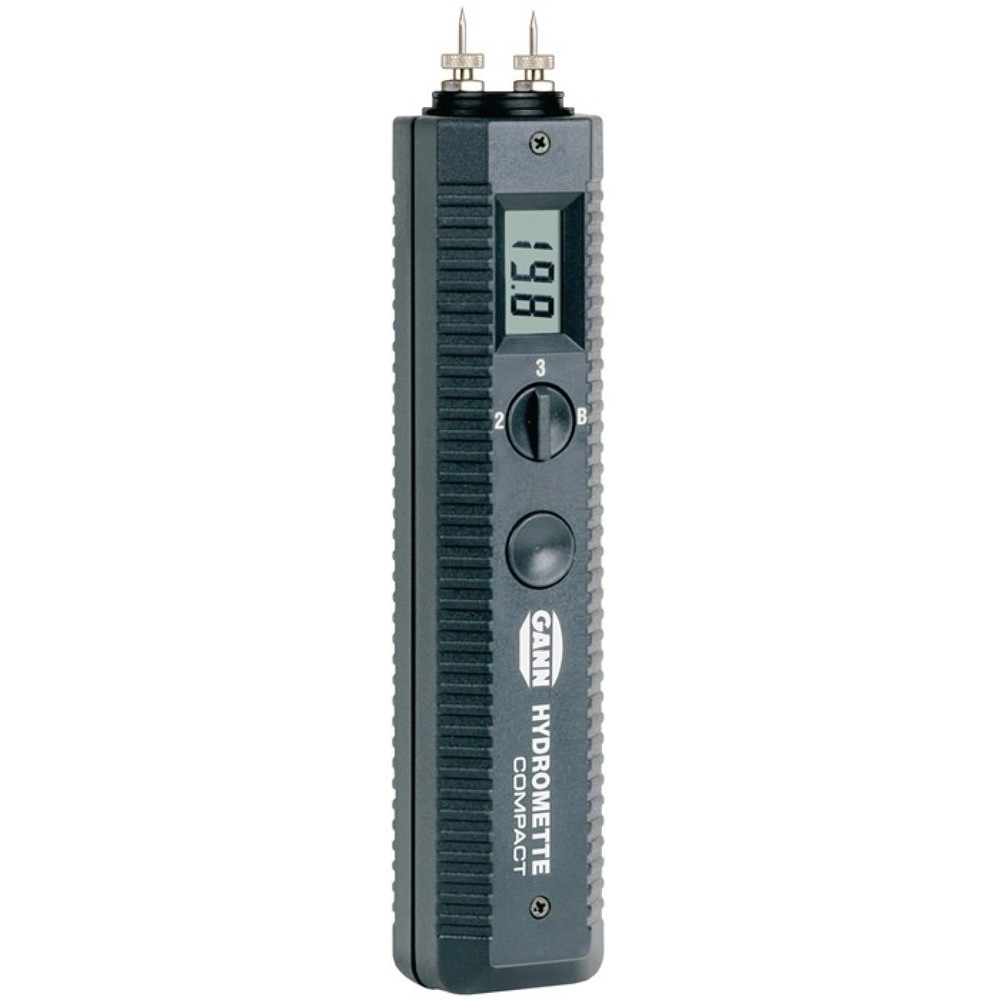 Produktabbildung: GANN Holz-/Putzfeuchtemesser Hydromette Compact HF 5-20%/PF 0,3-3,5%