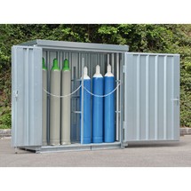 Gasflaschen-Lagercontainer