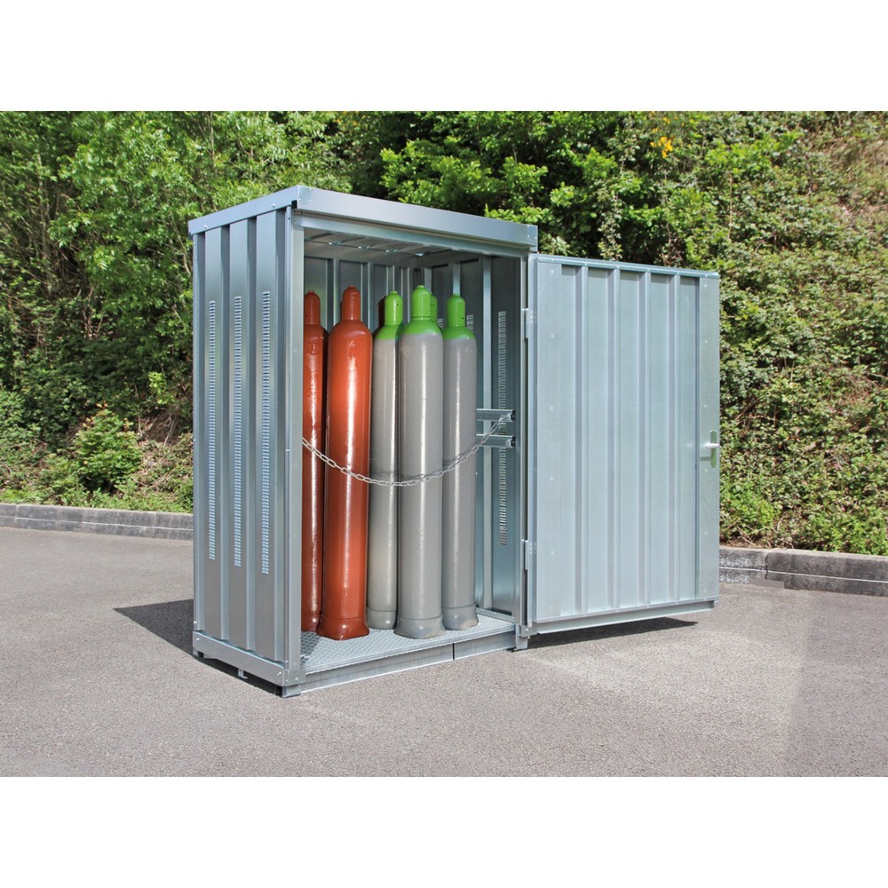 Gasflaschen-Lagercontainer