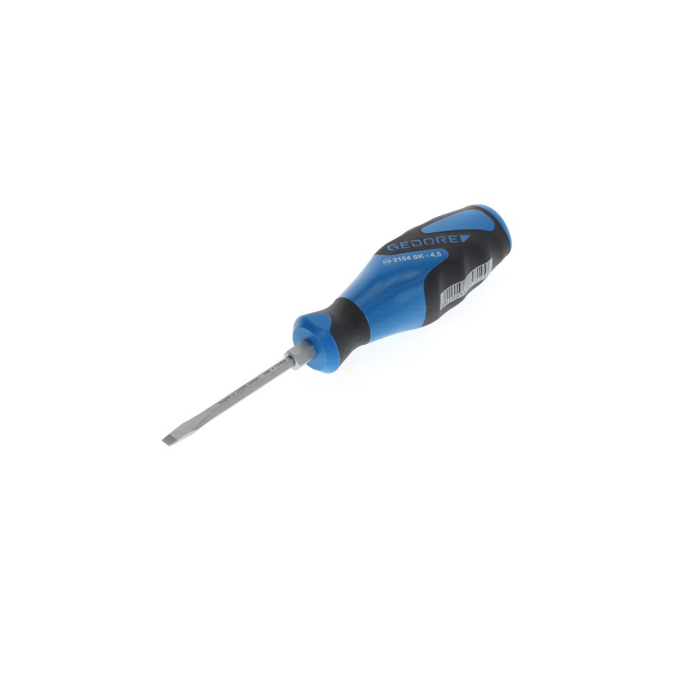 GEDORE 3K-Schraubendreher mit Schlagkappe Schlitz 4,5 mm 2154SK 4,5 Produktabbildung: GEDORE 3K-Schraubendreher mit Schlagkappe Schlitz 4,5 mm 2154SK 4,5