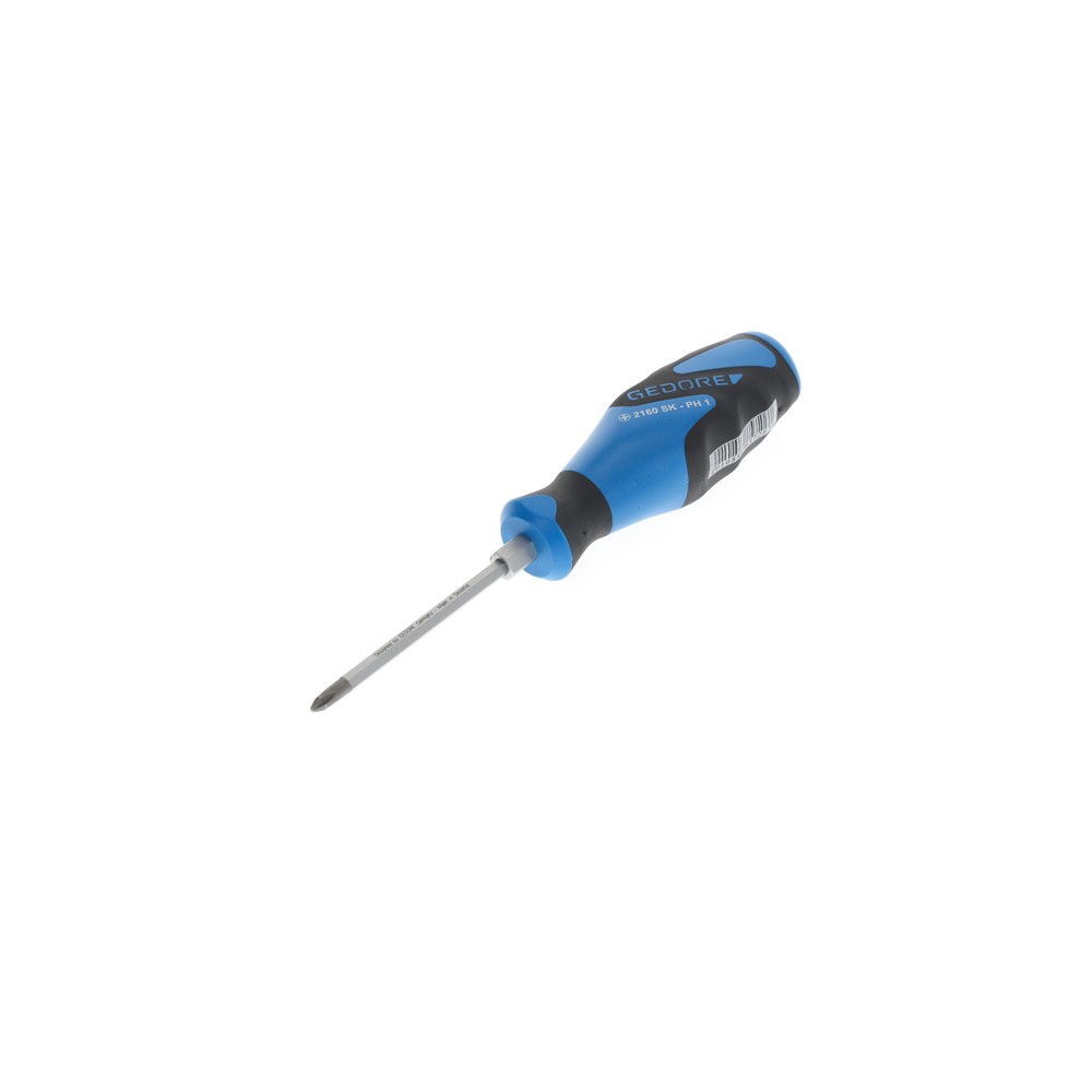 Produktabbildung: GEDORE 3K-Schraubendreher mit Schlagkappe Kreuzschl. PH 1 2160SK PH 1