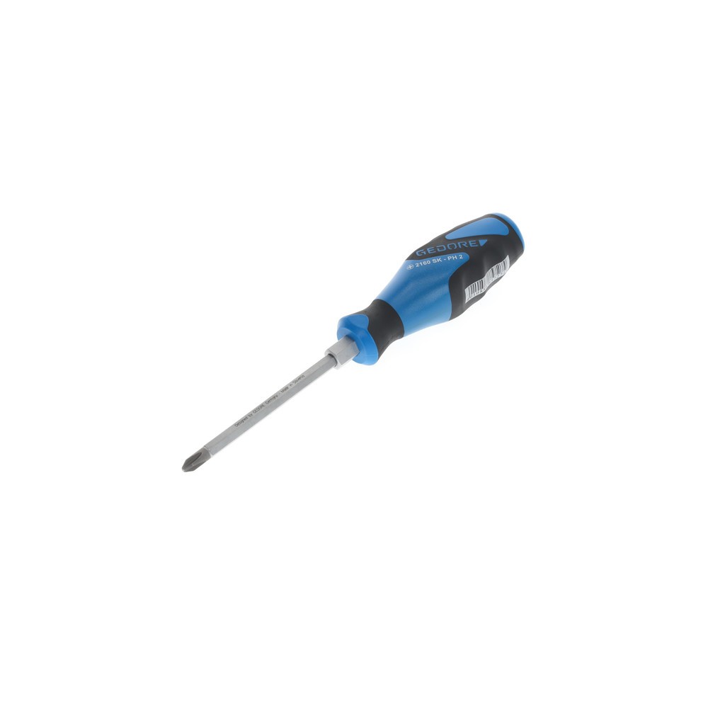 Produktabbildung: GEDORE 3K-Schraubendreher mit Schlagkappe Kreuzschl. PH 2 2160SK PH 2