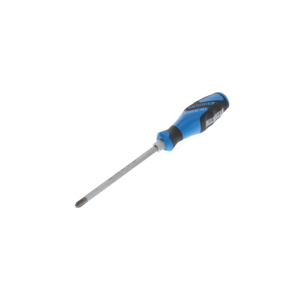 Produktabbildung: GEDORE 3K-Schraubendreher mit Schlagkappe Kreuzschl. PH 3 2160SK PH 3
