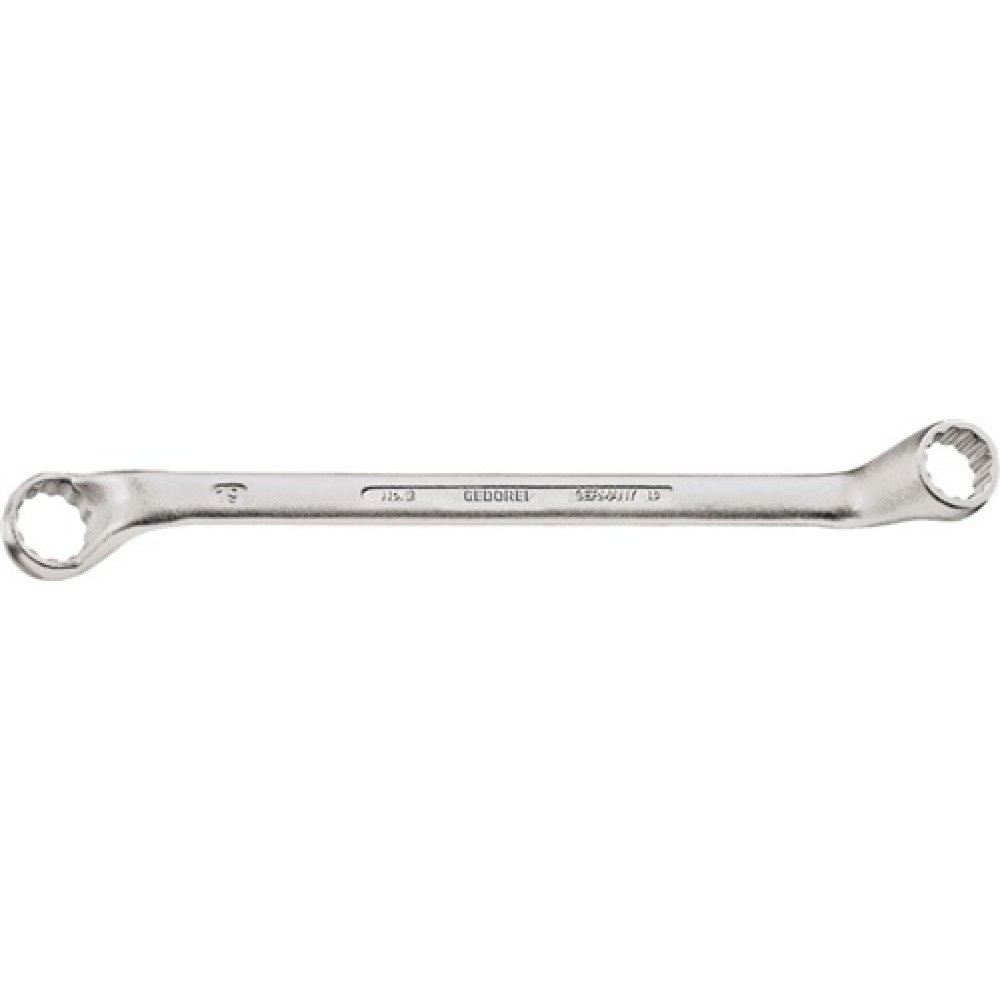 Produktabbildung: Doppelringschlüssel 2 8x10mm 182mm tief gekr.GEDORE