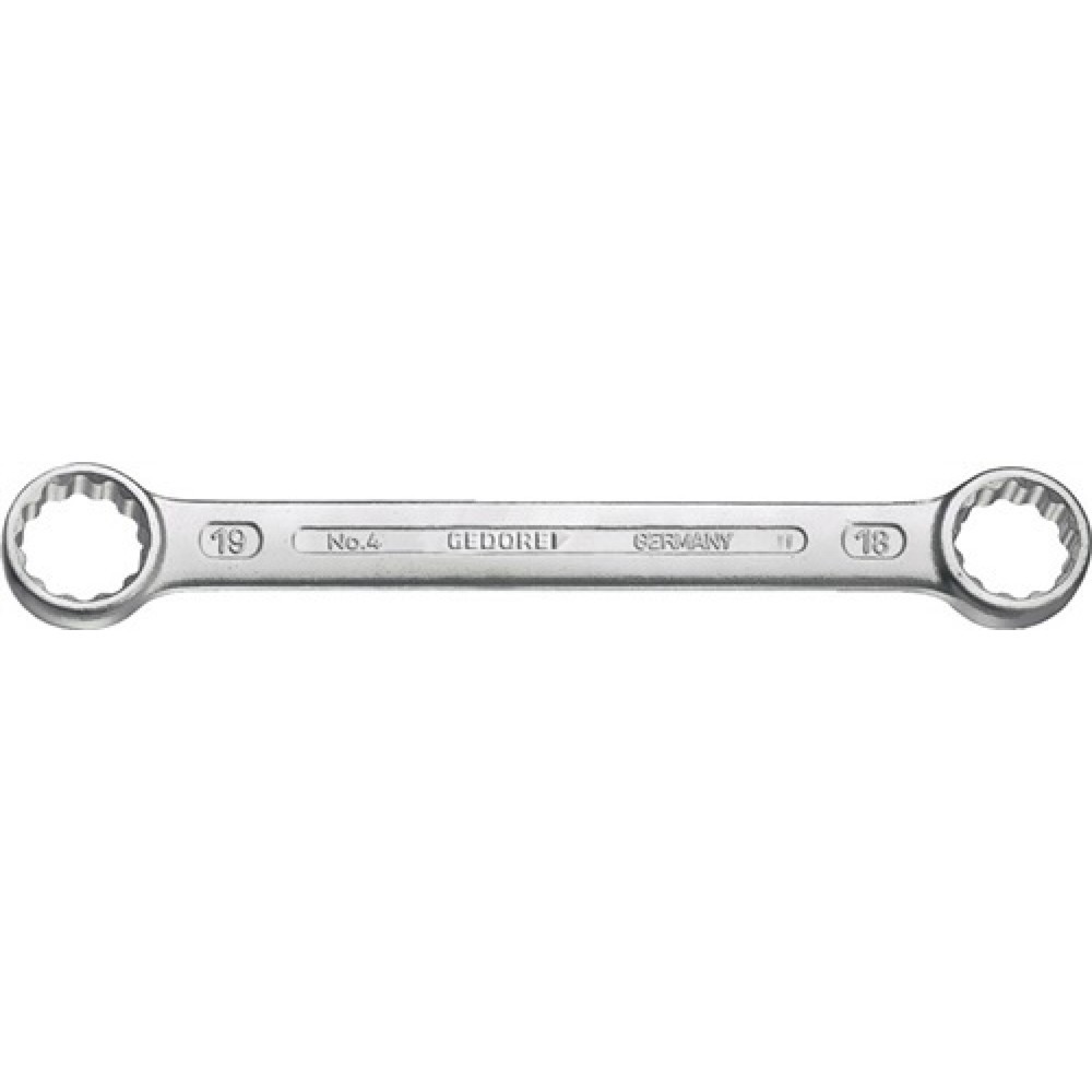 Produktabbildung: Doppelringschlüssel 4 6x7mm 99mm ger.GEDORE