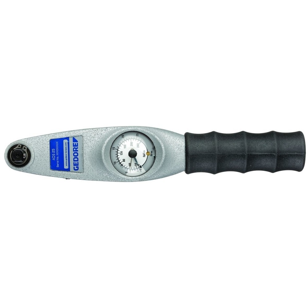 Produktabbildung: GEDORE Drehmomentschlüssel 1/4" 2,4-12 Nm 010140 ADS 12 D