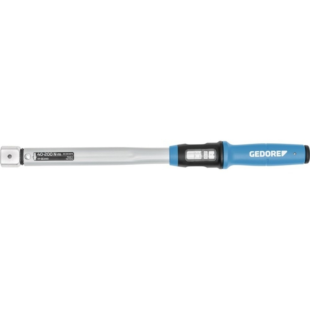 GEDORE Drehmomentschlüssel TF-SE200, 40 - 200 Nm, 14 x 18 mm Produktabbildung: GEDORE Drehmomentschlüssel TF-SE200, 40 - 200 Nm, 14 x 18 mm