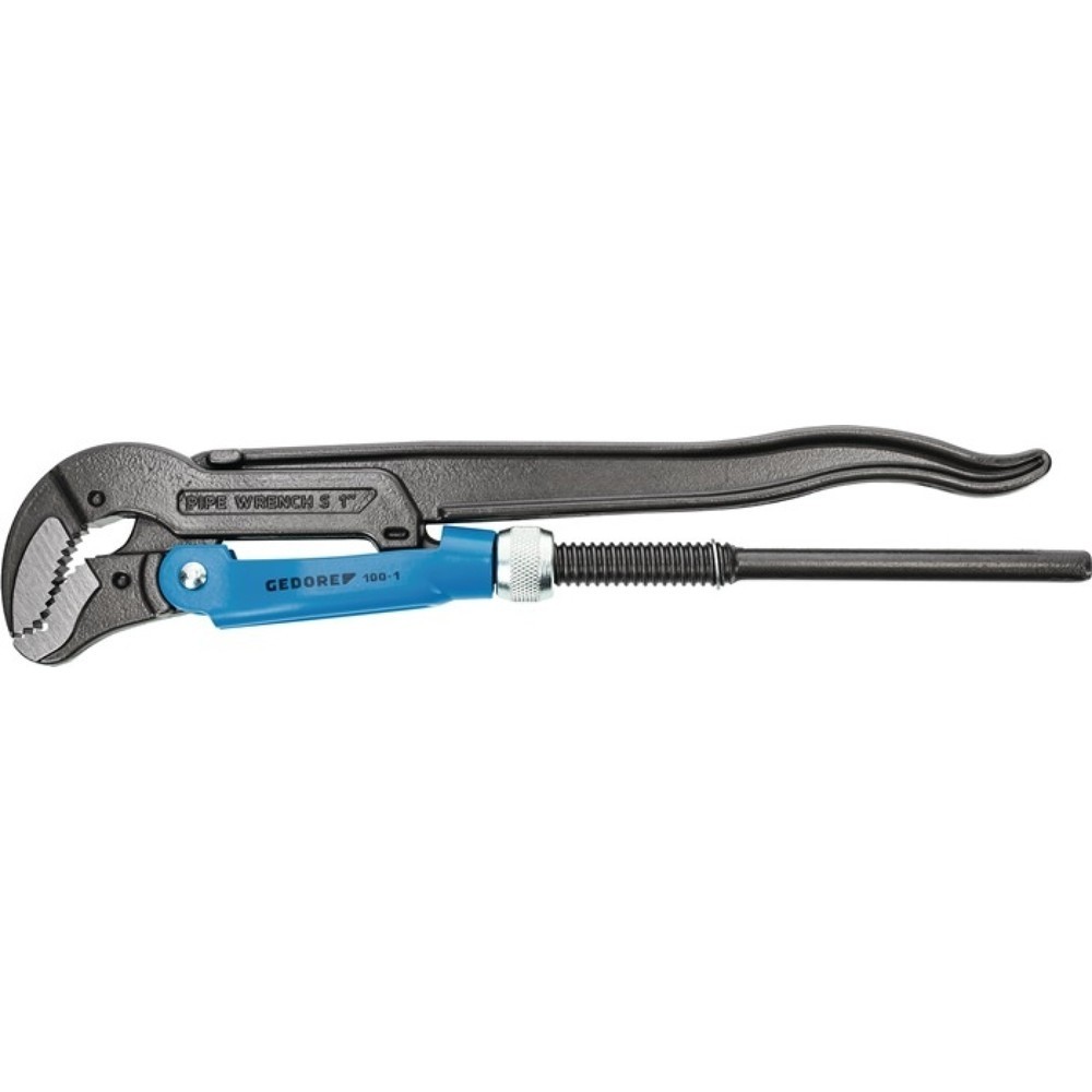 Produktabbildung: GEDORE Eckrohrzange Eck-Schwede-snap®, für Rohre 3 ″, Gesamtlänge 630 mm Spannweite 110 mm