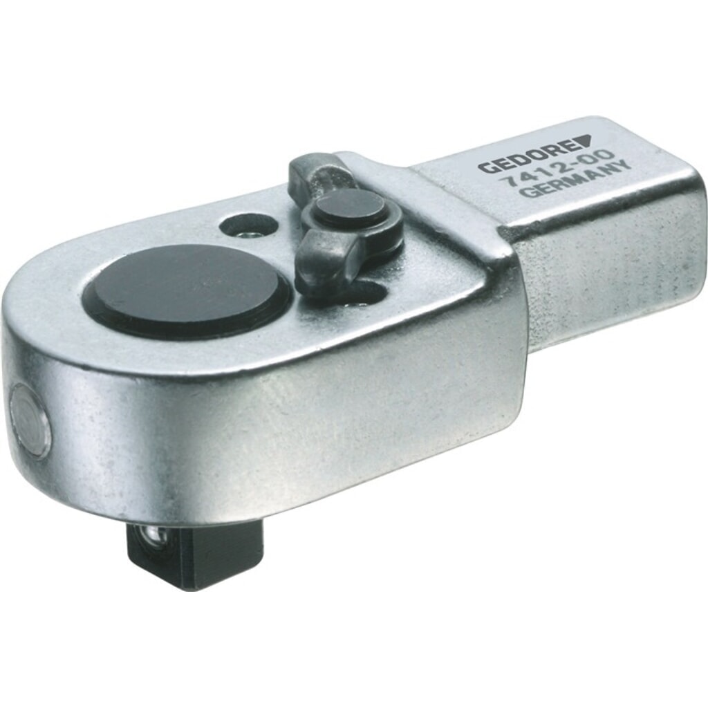 GEDORE Einsteckumschaltknarre 7412-00 1/4 Zoll 9x12mm CV-Stahl Produktabbildung: GEDORE Einsteckumschaltknarre 7412-00 1/4 Zoll 9x12mm CV-Stahl