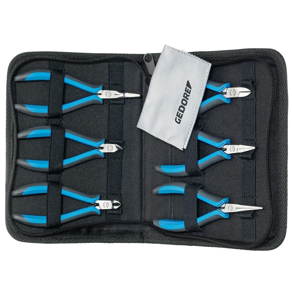 Produktabbildung: GEDORE Elektronikzangen-Set, 6tlg. S 8305 ESD