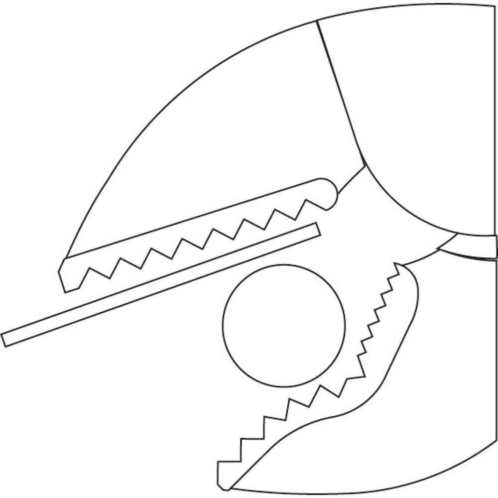 Produktabbildung Nr. 6: GEDORE Gripzange 7" SB 137 7