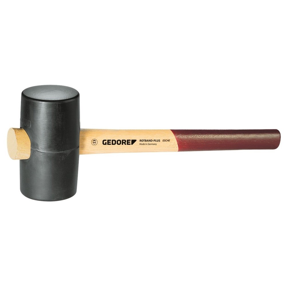 Produktabbildung: GEDORE Gummihammer mit Eschenstiel, d 65 mm 227 E-2