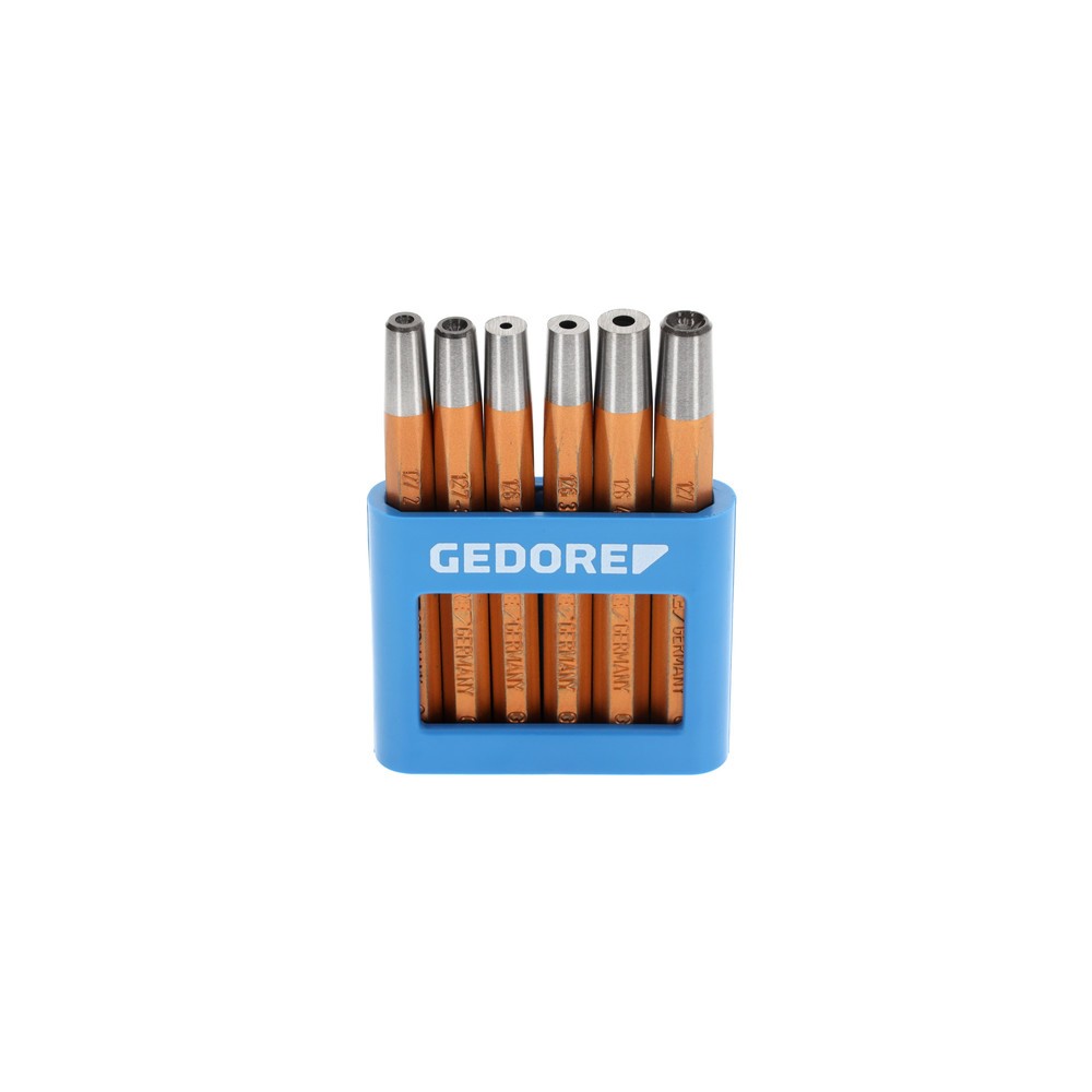 Produktabbildung: GEDORE Nietzieher- und -kopfmacher-Satz 125 B