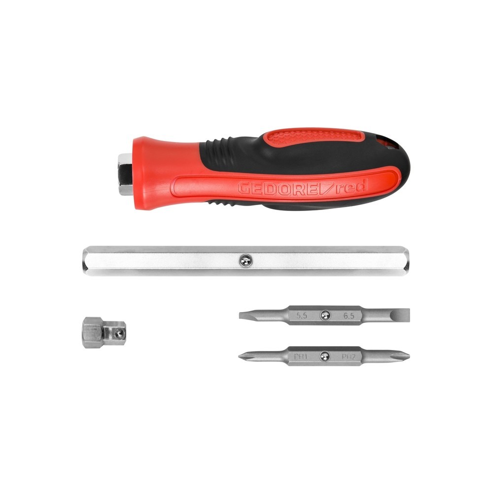 Produktabbildung Nr. 1: GEDORE red 2K-Schaubendreher MAXIMUS Bit 8mm SL+PH R38011005