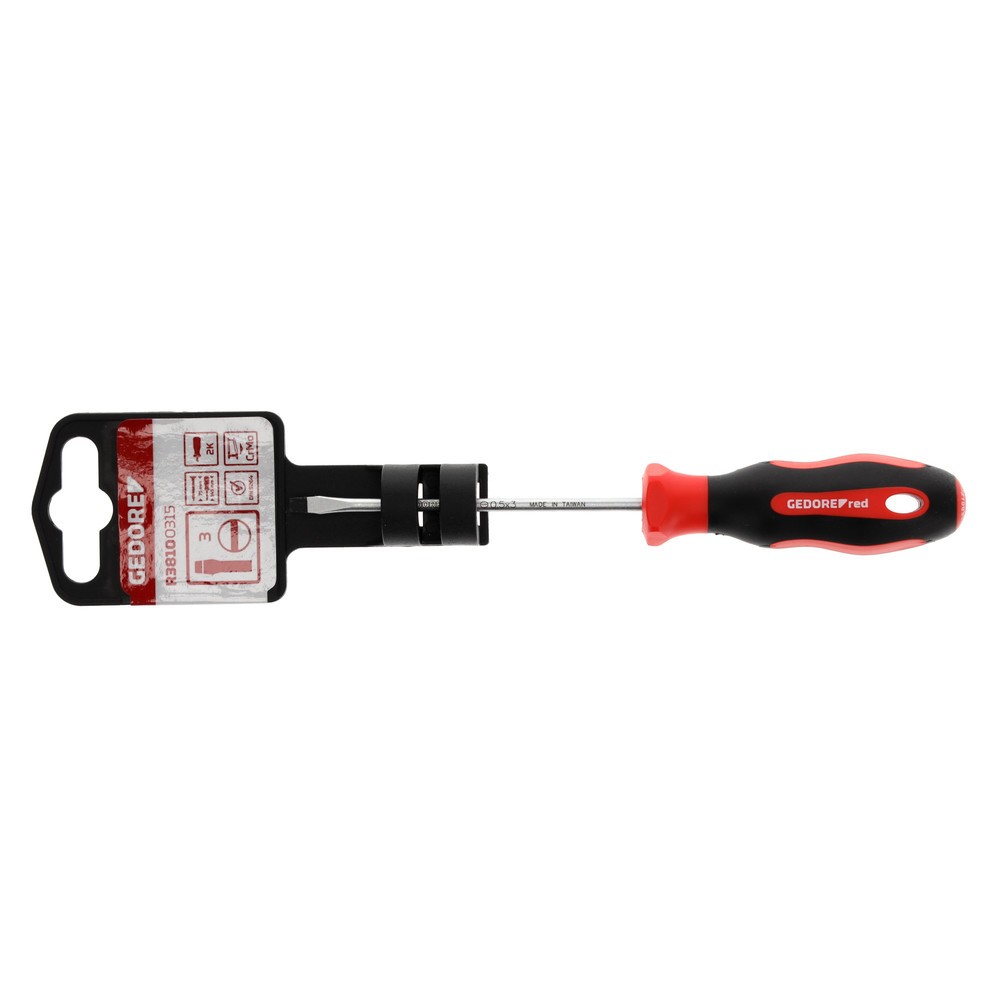 Produktabbildung Nr. 2: GEDORE red 2K-Schraubendreher Schlitz 3mm 0.5x75mm R38100315