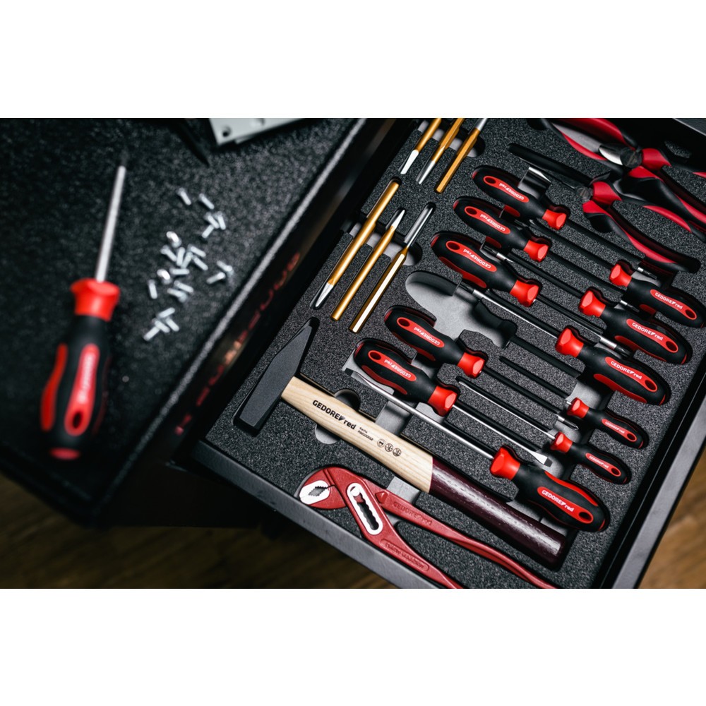 Produktabbildung Nr. 15: GEDORE red Schlosserhammer 100g L.260mm Esche R92100004