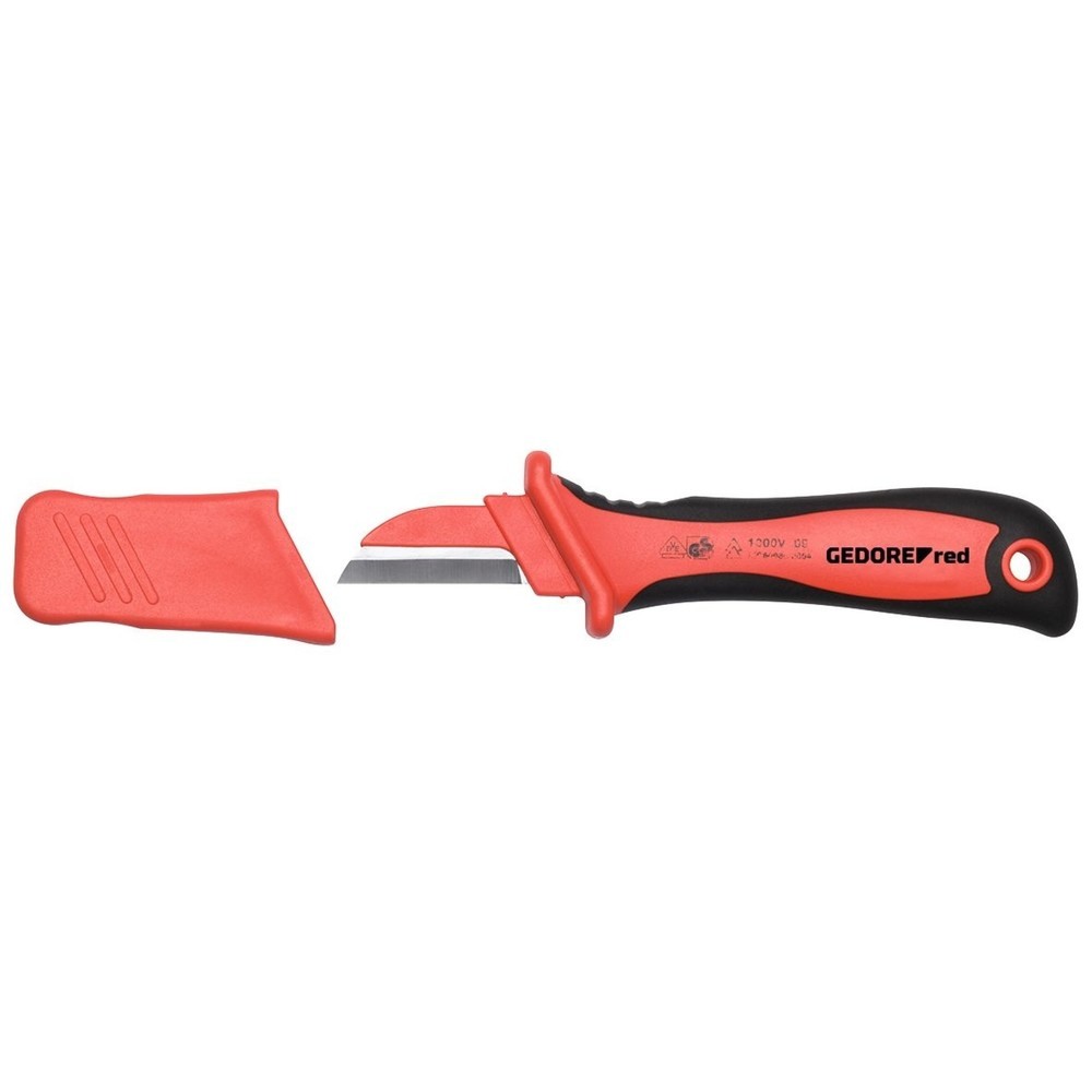 Produktabbildung: GEDORE red 2K-VDE-Kabelmesser Klingen-L.45mm 185mm R93220028