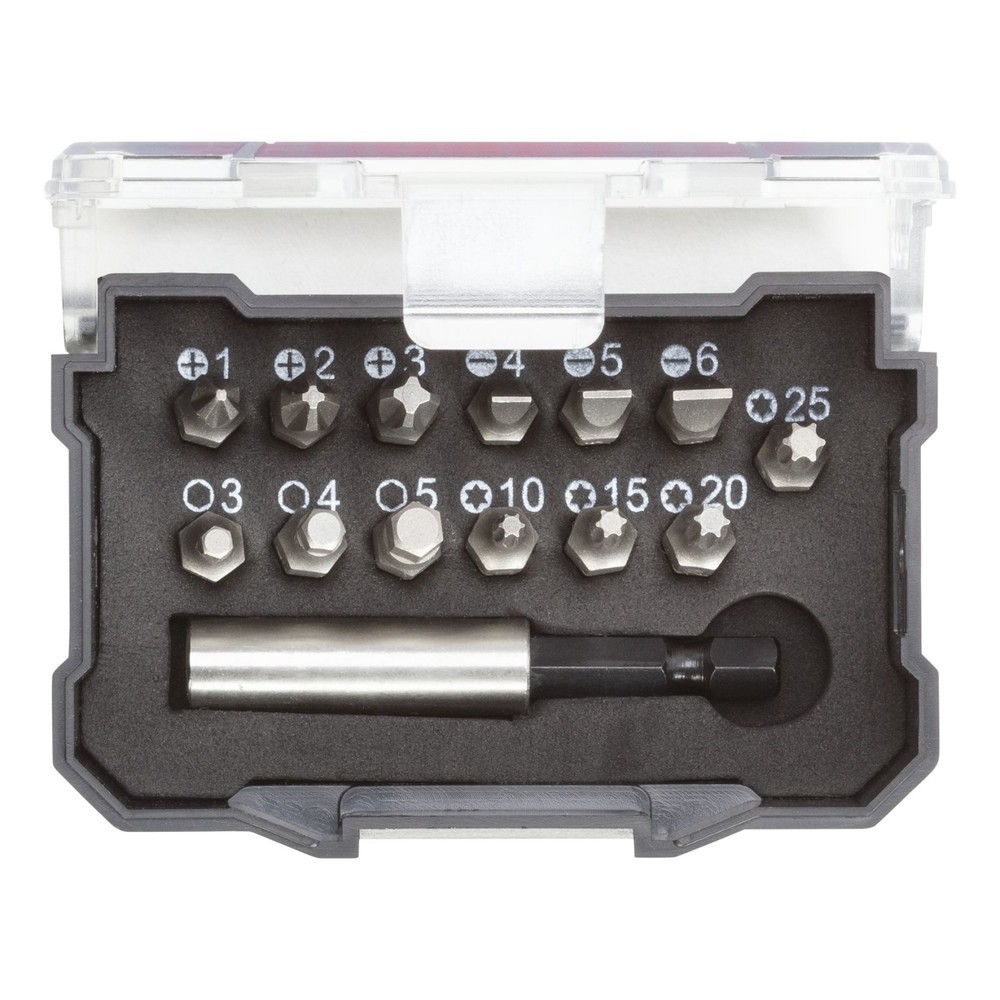 Produktabbildung Nr. 8: GEDORE red Bit-Box 1/4 PH+SL+TX+6kt+Bithalter 14tlg R33005014