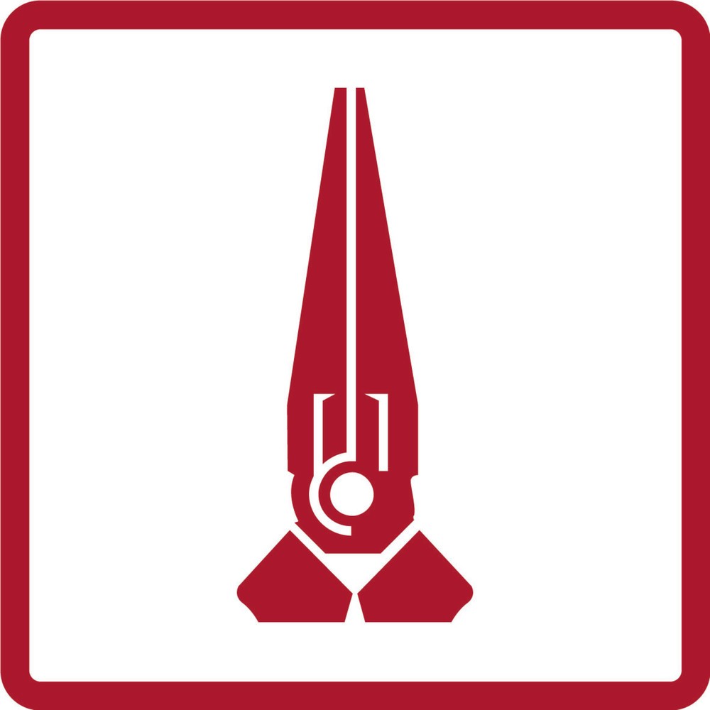 Produktabbildung Nr. 2: GEDORE red Flachrundzange gerade L.160mm 2K-Griff R28502160
