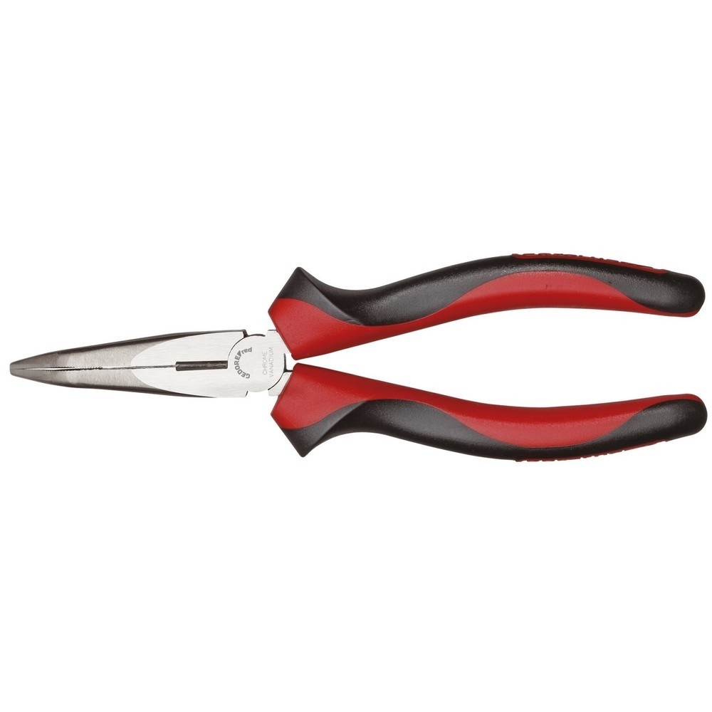 Produktabbildung: GEDORE red Flachrundzange gew.45° L.160mm 2K-Griff R28512160