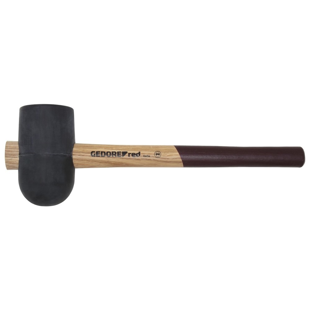 Produktabbildung: GEDORE red Gummihammer Kopf-D.75mm L.380mm Esche R92500179