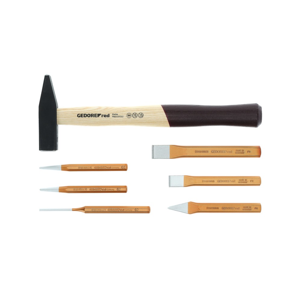 Produktabbildung: GEDORE red Hammer-/Meißelsatz 1/3 CT-Modul 7tlg R22150019